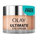 Olay Ultimate Eye Cream For Dark Circles and Puffy Eyes with Niacinamide, Visibly Smoothes Wrinkles and Fine Lines, 15ml