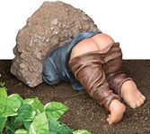 Bits and Pieces - Little Digger Funny Garden Statue - Made of Durable Polyresin - Makes Perfect Garden Sculpture