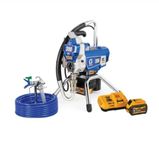 Graco 390 Pc Airless Paint Sprayer Cordless Kit With Stand