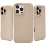 Totem Silicone MagRing Case for iPhone 16 Pro Back Cover Case | 10 ft Drop Protection | Micro Fiber Lining | (Silicone | Grey)