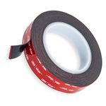 Tool Depot Double Sided Tape Heavy Duty Mounting Tape, Waterproof & Heat-Resistant for Auto, Home and Office (22mm * 5M)