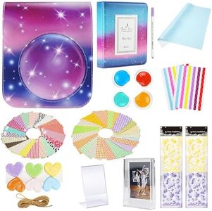 Yosuny Instant Camera Mini 12 Accessoires, Compatible avec Les appareils Photo Fujifilm Instax Film, Comprend l'étui/l'album/Le Filtre, etc.