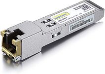 1G SFP to RJ45 Mini-Gbic Module 100-meter, 1000Base-T Copper Transceiver Compatible for Cisco GLC-T/SFP-GE-T, Meraki MA-SFP-1GB-TX, Ubiquiti UniFi UF-RJ45-1G, Netgear, Zyxel, D-Link, TP-Link and more