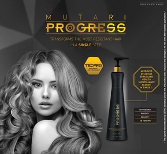 Mutari Keratin Hair Straightening Treatment, 1L