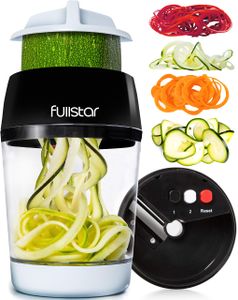4-in-1 Vegetable Spiralizer – Multi-Blade Spiral Slicer for Zoodles