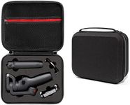 Carrying Case for DJI Osmo Mobile 6,Hard Shell Travel Shockproof Protective Osmo Mobile 6 Accessories Case Bag (Black), Black, Compact