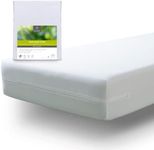 Tural - Mattress Encasement (Pack of 2) 90x200 cm) Single Size | Anti-dust mite | Breathable and Waterproof Mattress Protector - White