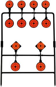ATFLBOX BB Pellet Self Reset Swing Tiro al Bersaglio in Metallo per Fucile ad Aria compressa Airsoft Outdoor