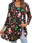 Enmain Christmas Tunic Tops for Wom