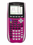 Texas Instruments TI-84 Plus C Silver Edition Graphing Calculator, Pink