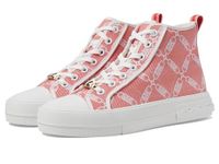 Michael Kors Women's Evy High Top Sneaker, Spiced Coral, 7.5 UK