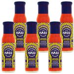 MAHI Carolina Reaper & Pineapple Hot Pepper Sauce Pack of 6 - Super Spicy Chilli Heat, Perfect for BBQs & Every Day, Gluten Free (GF) Vegan Sauce, (6 x 280g Bottles)