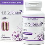 VH Nutrition ESTROLIBRIUM | Hormone Balance for Women* | Menopause Support Supplement* | Black Cohosh, Shatavari, Chaste Tree Berry (Vitex), Dong Quai | 60 Capsules in Easy to Swallow Pills