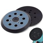 5-Inch Orbital Sander Pad for Makita BO5010/K,8-Hole Hook and Loop Sander Replacement Pad Fit for DeWalt DW420/K, DW421/K, DW423/K, DW426/K, D26451, (2 Pack)