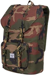 Herschel Little America Laptop Backpack, Woodland Camo/Woodland Camo, Classic 25.0L, Little America Laptop Backpack