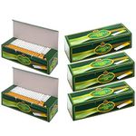 200-4000 x MAXI GOLD Filter CLASSIC Empty TUBES Tips PREMIUM Paper, GOLD Ring, RIZLA GREEN Smoking Stylish Elegant Cigarette Filtered Tobacco UK FREE P&P (1000 x MAXI GOLD RING CLASSIC FILTER TUBES)