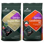 SPILLERS Senior Conditioning Mix and Senior Super-Mash (20KG x 2) – Horse Feed For Active Senior Horses – High in Digestible Fibre to Support Gut Health