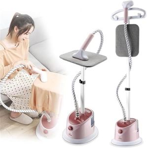 CHUCII Professional Standing Garment Steamer 2000W, Portable Travel Clothes Garment Steamer With Height Adjustable Ironing Board, for Clothes, Household and commercial