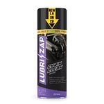 Shadow Securitronics Lubrizap Chain Clean Spray for All Bikes (225 ml), Lubricant Spray for Bike, Motorcycle, Protects & Prevents from Rust & Corrosion, Chain Breakage, Chain Noise, Friction