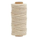 Shintop Bakers Twine, 328Feet Cotton String Food Safe Cooking String for Trussing and Tying Poultry Meat Making Sausage DIY Crafts and Decoration(White)