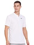 NIKE Mens Regular Polo T-Shirt (DH0858-100_White/Black M)