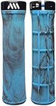 All Mountain Style AMS Berm Grips - Lock-on tapered diameter, comfortable grips, Blue Camo
