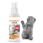 NNPCBT Cat Repellent Spray, Cat Deterrent Spray Indoor & Outdoor, Anti Scratch Cat Spray for Furniture Floor Sofa Protection