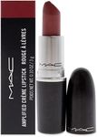 MAC Amplified Creme Lipstick - Fast Play For Women 0.1 oz Lipstick