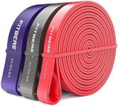 FitBeast Pull Up Bands Set, 3 Diffe