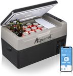 Alpicool G22 22L Compressor Car Fridge Freezer, DC 12v Camping Refrigerator, Portable Mini Cool Box for TruckCampervanRVBoat, -20℃ to 20℃