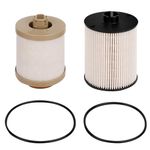 FD-4617 Fuel Filter for 2008 2009 2010 Ford F250 F350 F450 F550 Super Duty 6.4L Powerstroke Diesel Fuel Filter Replace Motorcraft FD4617 3C346731AA Ford Superduty 6.4 Powerstroke Fuel Filter Set