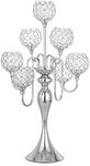 Silver Candle Holders for Table Cen