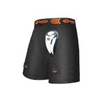 Shock Doctor Men’s Loose Hockey Shorts Supporter with BioFlex Cup Included, Adult, Youth, Boys Sizes