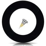 ProDarts Dart Surround for All Brands – dartboards – Darts Collection – Black Ring Stable Border – Wall Protection for The Dartboard Without Additional mounting – Professional Look