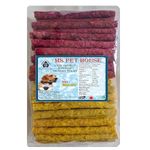 MS Pet House Best Combo Offer – 950g Dog Chew Munchy Sticks in Chicken and Mutton Flavors – Ideal for Puppies and Dogs of All Life Stages – All Breed Formula, Pack of 1