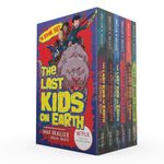 The Last Kids On Earth 6 Books Collection Box Set by Max Brallier (Last Kids On Earth, Zombie Parade, Nightmare King, Cosmic Beyond, Midnight Blade & Skeleton Road)