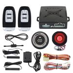 EASYGUARD EC003-NS PKE car Alarm Proximity Entry Push Start Button Remote Engine Start Shock Alarm Warning DC12V