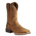 Ariat Hybrid Rancher Western Boot – Men’s Leather, Square Toe Western Boots, Brown, 10.5 Wide