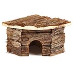 Pet Ting Natural Living Corner House For Small Animals Real Wood Mouse Hamster Gerbil Rat