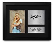 HWC Trading Phoebe Buffay Friends Signed Printed Autograph Print Photo Lisa Kudrow Framed Gift Picture Display - US Letter Size