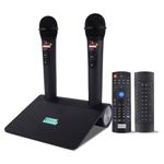 Persang Karaoke Symphony+ Premium Android Karaoke System with 5000+ Built in Songs, Dual Mic, Voice & Vocal Recording, Voice Search, Scoring (Without Speaker)