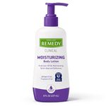 Remedy Dermatology Series Body Lotion for Dry Skin, Moisturizing Lotion for Body, Hands and Feet, Dermatologist Tested and Paraben Free, Great for Eczema or Sensitive Skin, 8 fl oz