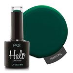 Halo Gel Polish 8ml - Harmony. UV/LED Gel Nail Polish, Long Lasting & Easy To Apply. Soak Off Gel Polish, Nail Art For Manicure. Gel Polish For Professional & Home Use.