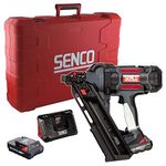 Senco F-35XP Fusion 1st Fix 18v Nailer 50-90mm with 2X 3.0Ah Batteries Charger & case