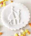 Proposal Couple Embosser Stamp. Food Safe Acrylic Fondant Cookie Embosser. Wedding Engagement Biscuit decoration for cake makers.