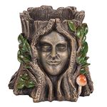 The Green Goddess Plant Pot Holder Indoor Outdoor Gothic Wiccan Pagan Gift