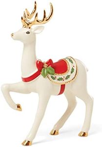 LENOX Standing Reindeer Figurine, 0.99, Multi