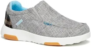 OrthoComfoot Plantar Fasciitis Canvas Walking Shoes with Arch Support,Womens Supportive Shoes,Orthotic Loafers for Outdoor Activities Size 10