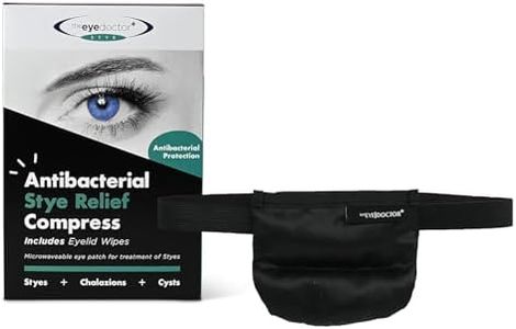 The Eye Doctor La Almohadilla Para Orzuelos - Mascarilla Caliente Reutilizable Para El Microondas - Tratamiento Para Los Orzuelos, Ojo Seco, Blefaritis Y MGD