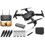 GPS Drone E88 Pro for Adults 4K Camera Foldable Live Video Drone RC Quadcopter Aircrafts with 1Battery Configuration Upgrade